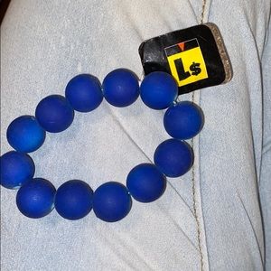 Blue bracelet